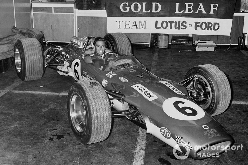Jim Clark, Lotus 49 Cosworth, Gold Leaf livery