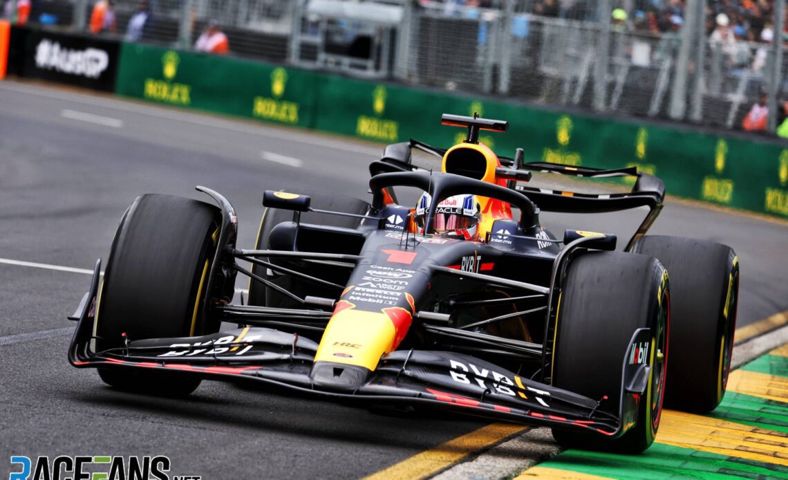 Max Verstappen, Red Bull, Albert Park, 2023