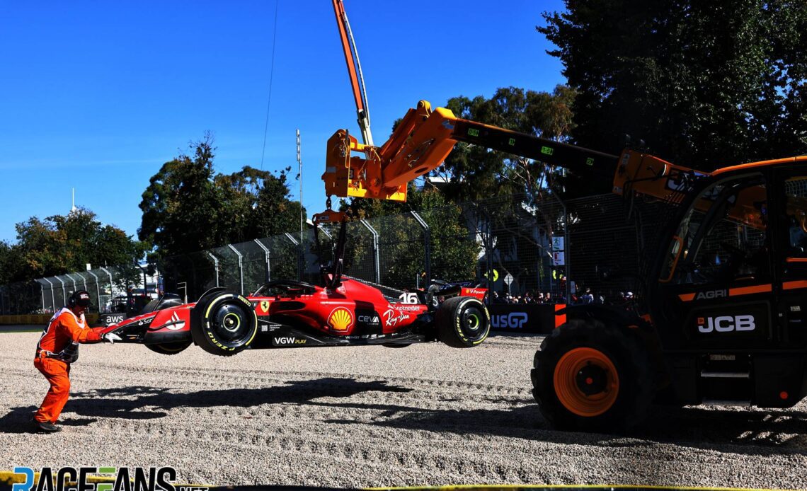 Charles Leclerc, Ferrari, Albert Park, 2022