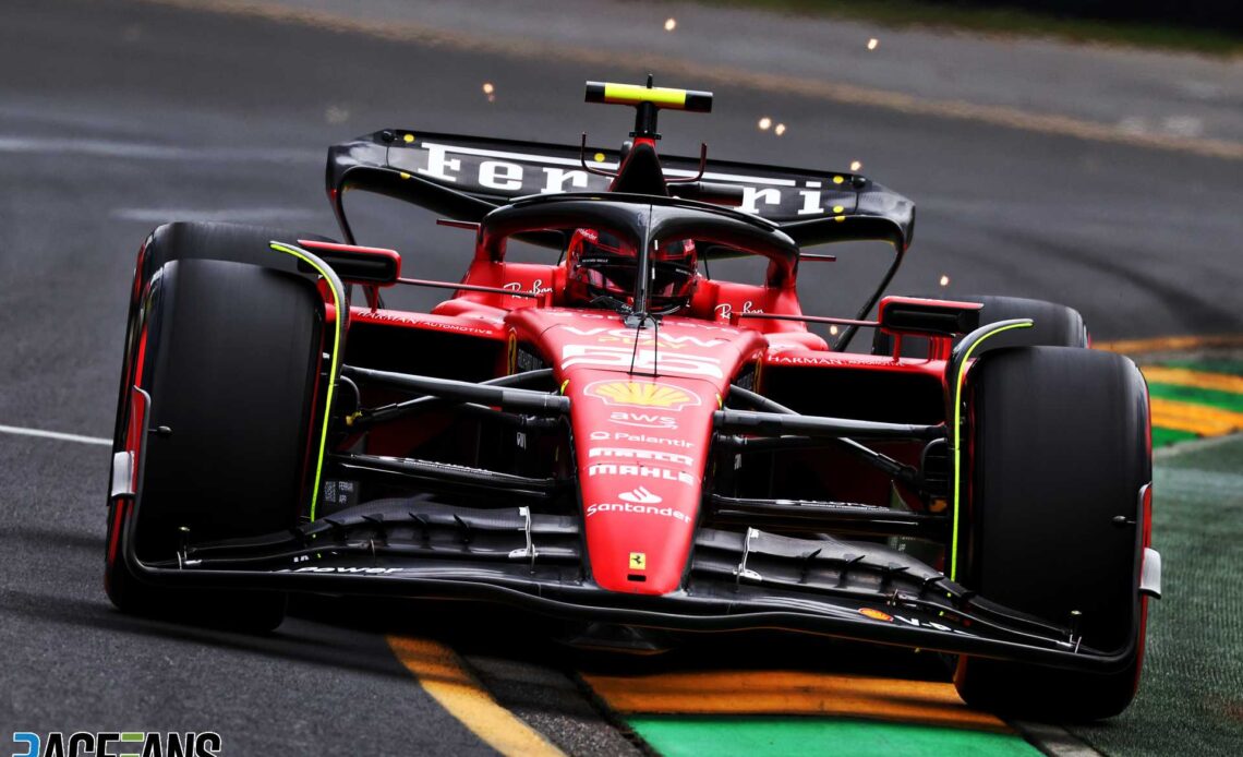Carlos Sainz Jr, Ferrari, Albert Park, 2023