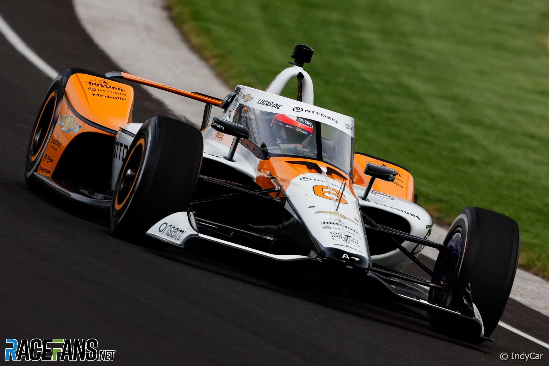 Felix Rosenqvist, McLaren, Indianapolis, 2023