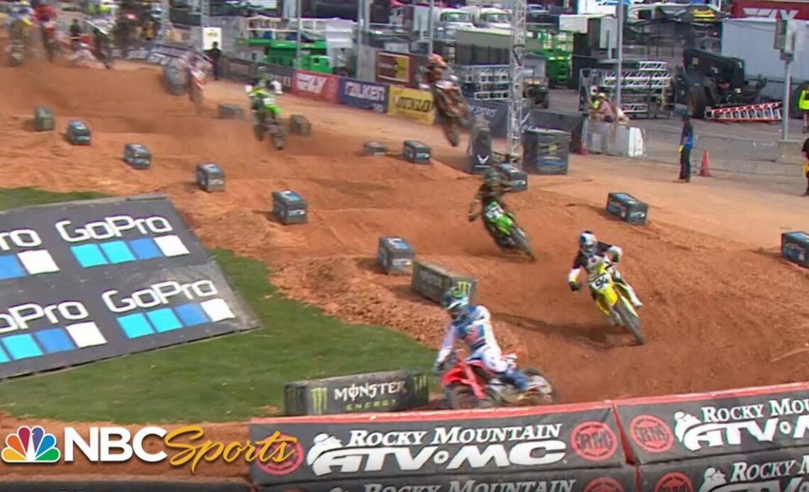 2023 Supercross Round 13 in Atlanta | EXTENDED HIGHLIGHTS | 4/15/23 | Motorsports on NBC
