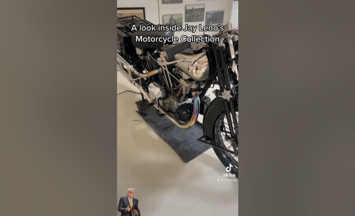A look inside Jay Leno's Motorcycle Collection