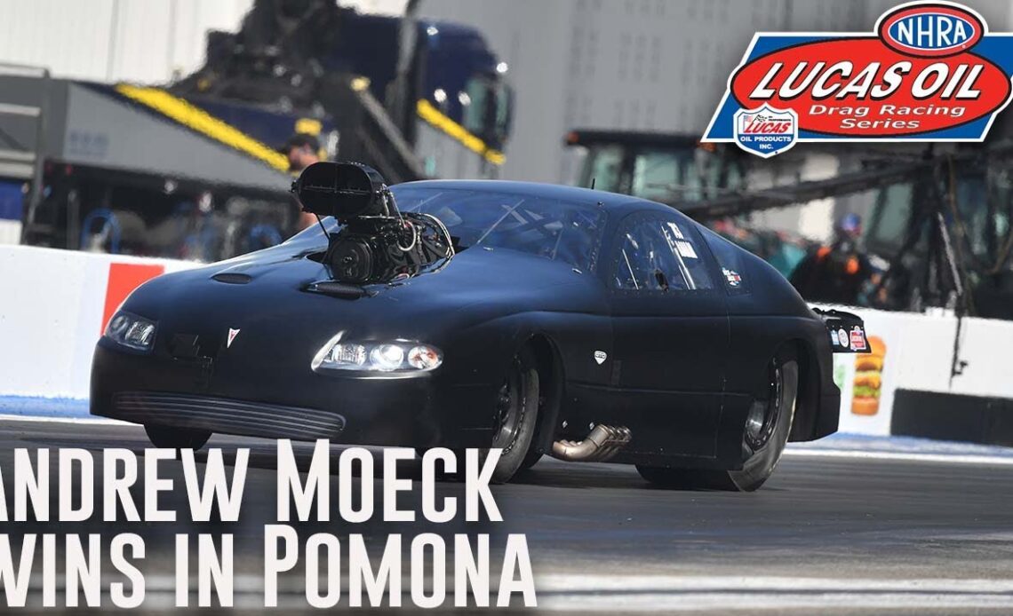 Andrew Moeck wins Comp Eliminator at Lucas Oil NHRA Winternationals