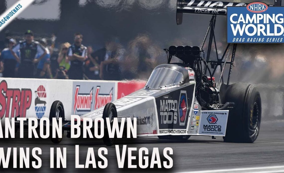 Antron Brown wins in Las Vegas
