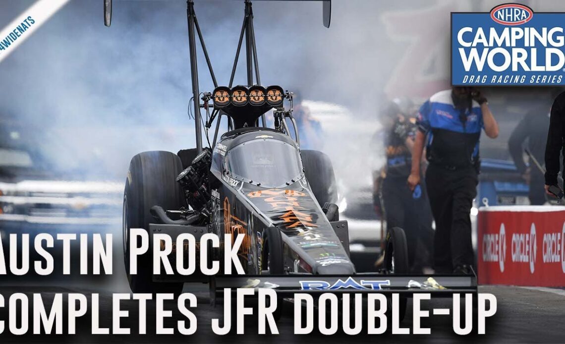 Austin Prock completes John Force Racing double-up