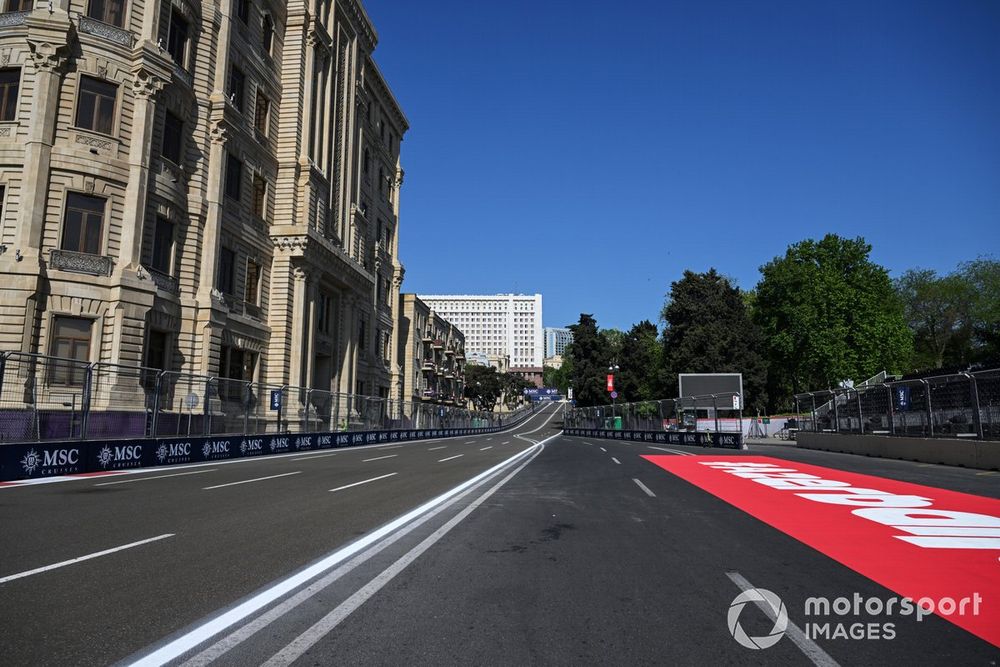 A view of the track