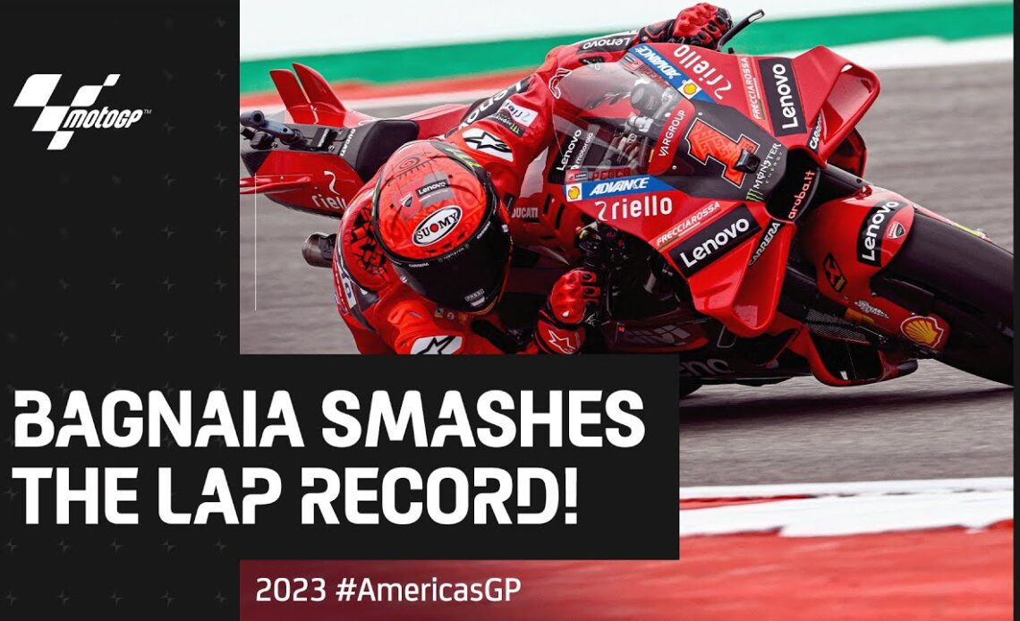 Bagnaia's blistering pole lap! 👊 | 2023 #AmericasGP 🇺🇸