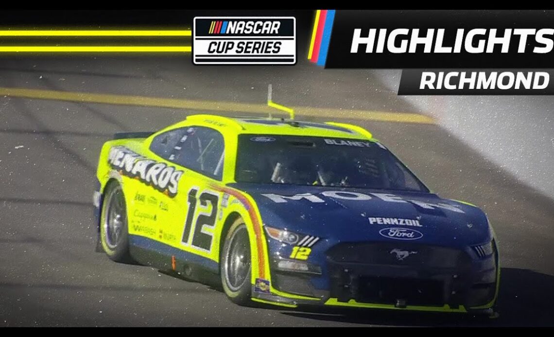 Blaney penalized for removing wedge wrench at Richmond