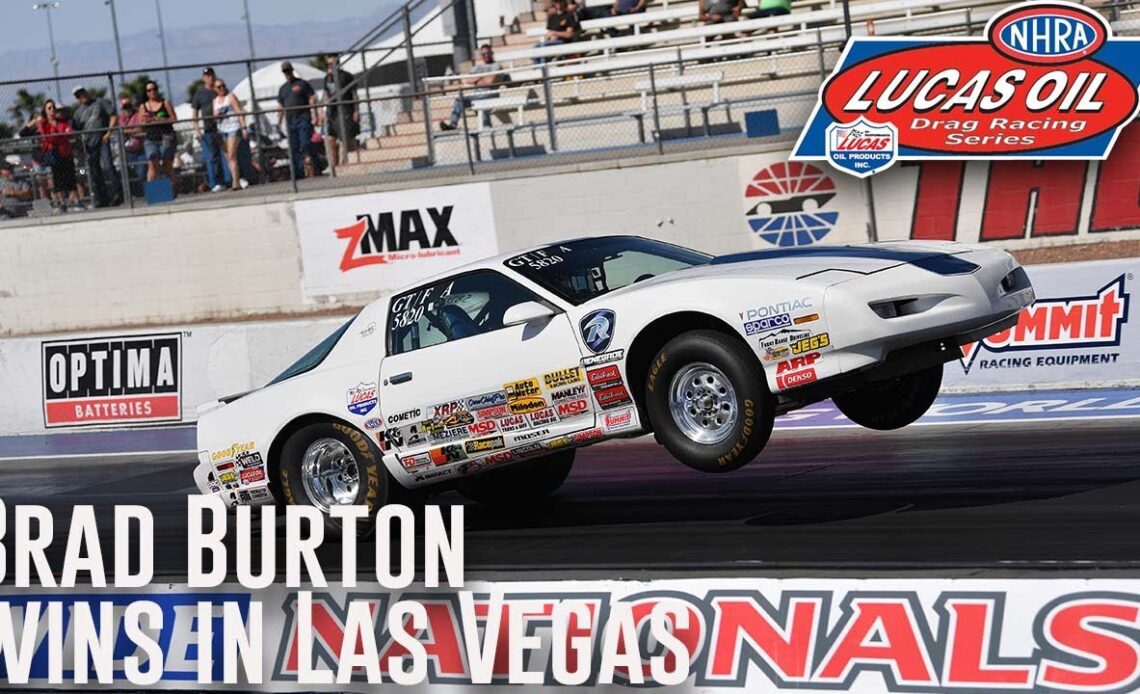 Brad Burton wins Super Stock at NHRA Four-Wide Nationals
