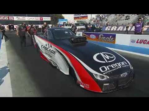 Bret Williamson, Brian Hough, Top Alcohol Funny Car, Eliminations Rnd 1, Lucas Oil Winter Nationals,