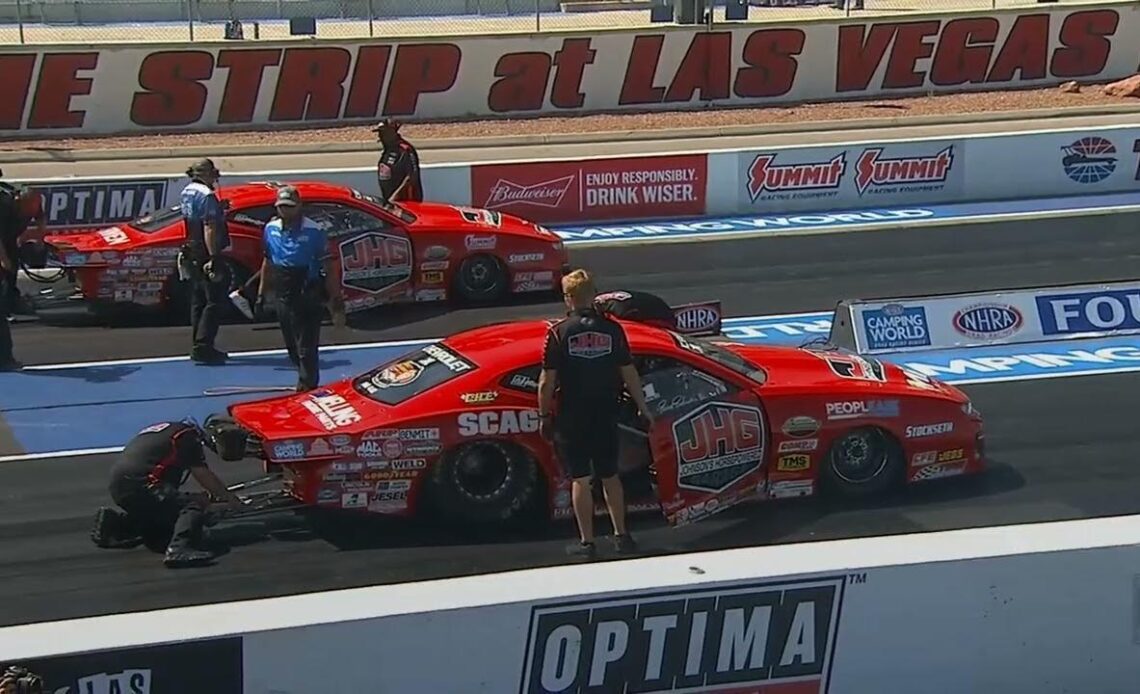 Camrie Caruso, Bo Butner, Erica Enders, Kyle Koretsky, Pro Stock Qualifying Rnd 2, Four Wide Nationa