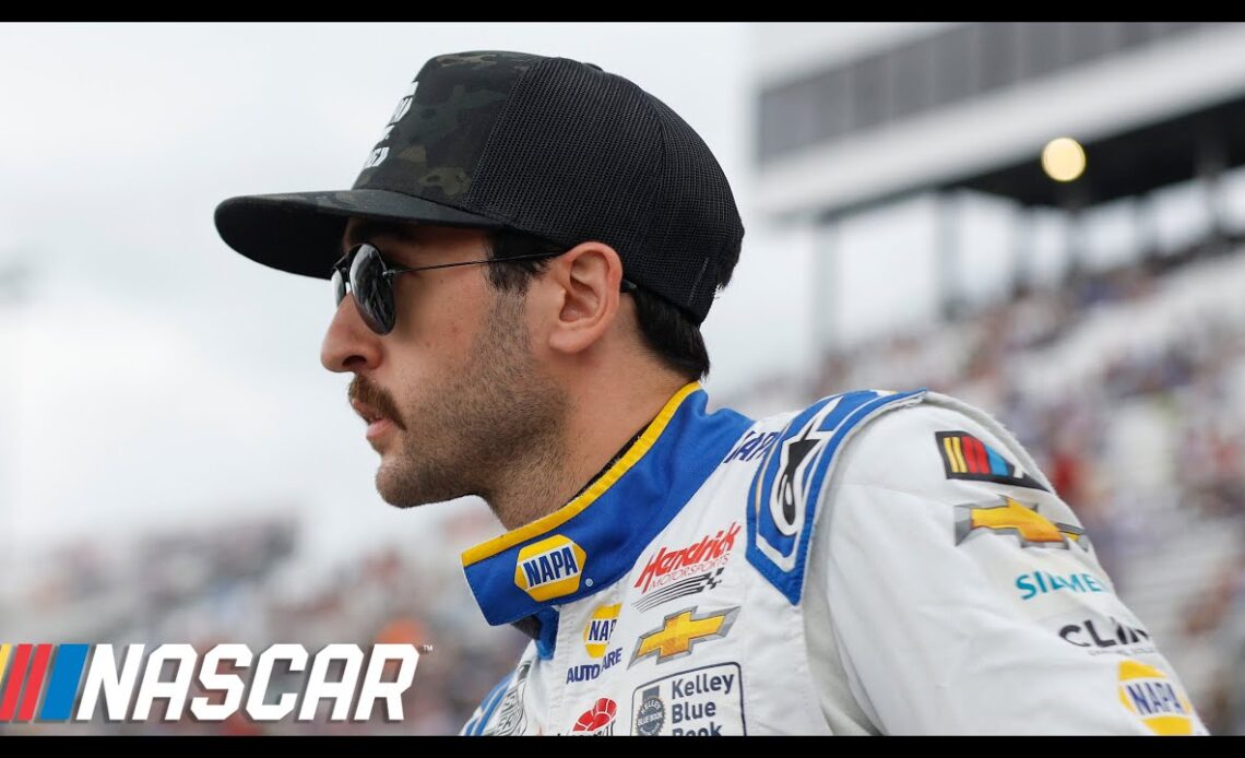 Chase Elliott reacts to first race back after leg injury | NASCAR at Martinsville