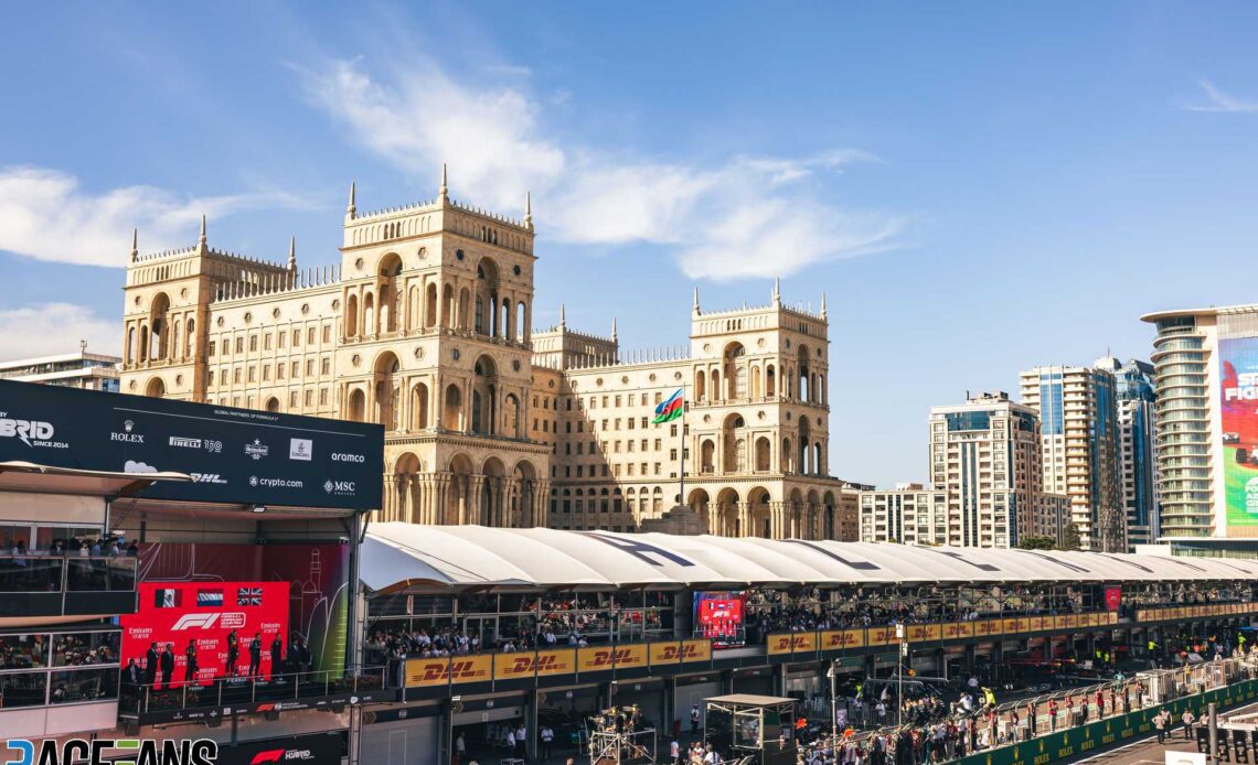 Cooler conditions forecast for earlier Azerbaijan GP · RaceFans