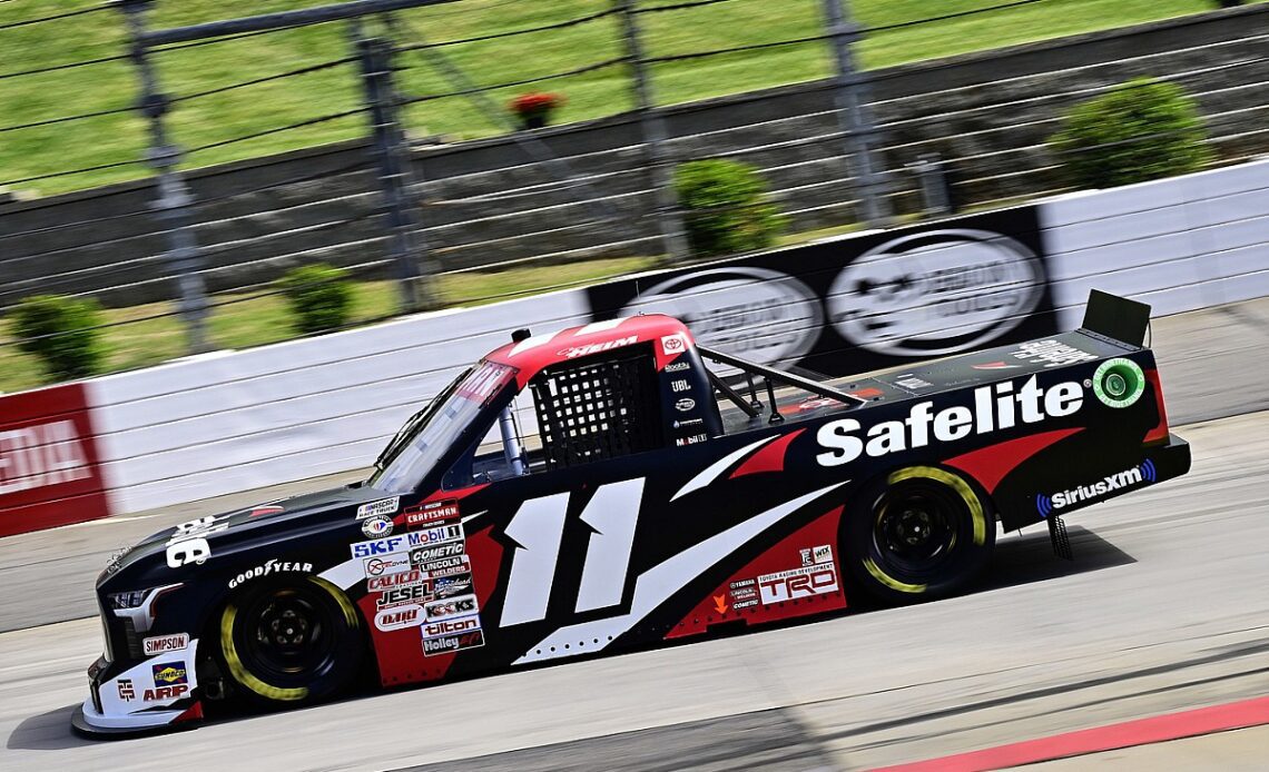 Corey Heim wins rain-shortened Martinsville Truck race