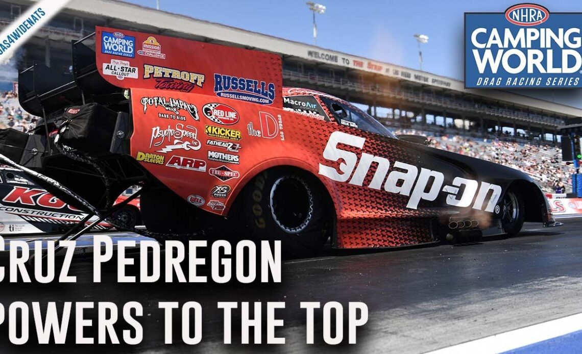 Cruz Pedregon powers to the top in Las Vegas