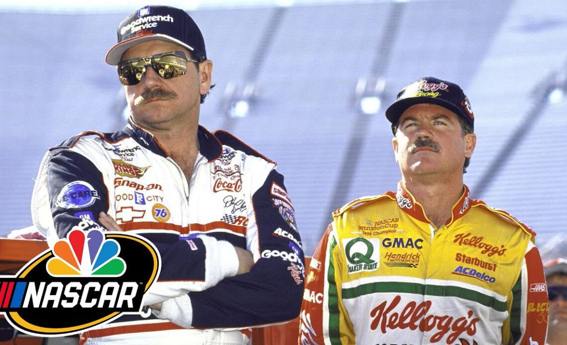 Dale Earnhardt rattles Terry Labonte's cage | NASCAR 75th Anniversary Moments | Motorsports on NBC