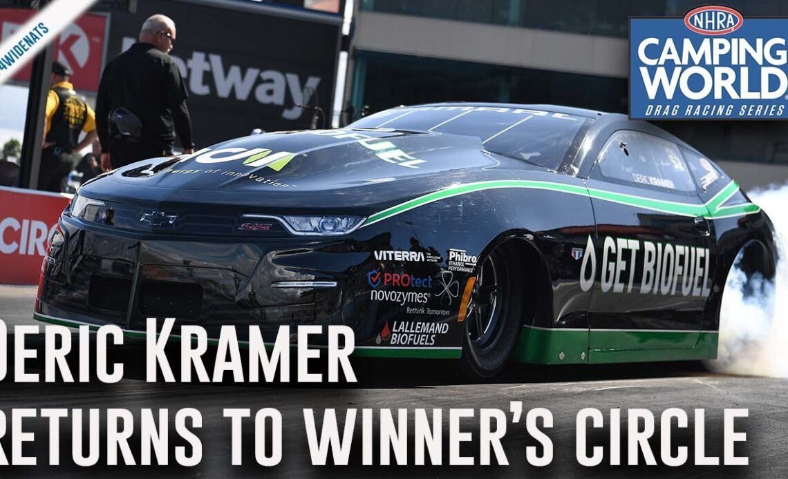 Deric Kramer returns to winner's circle for first time since 2019
