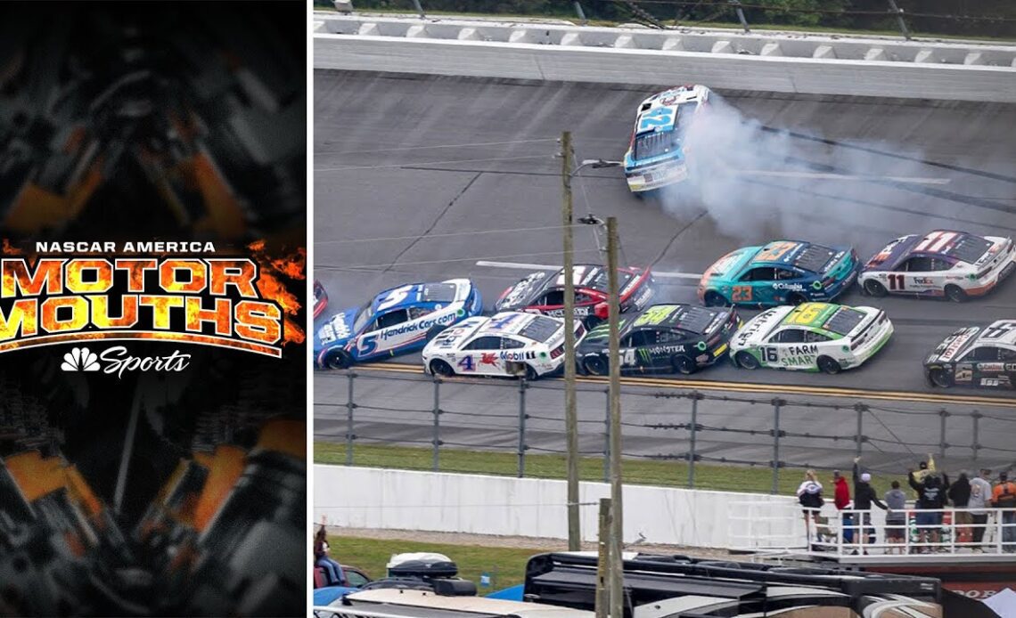 Did Ross Chastain make the 'right move' that caused Talladega crash? | NASCAR America Motormouths