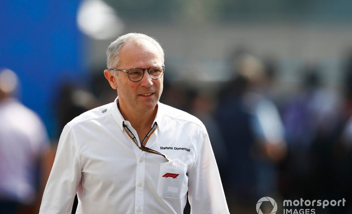 Stefano Domenicali, CEO, Formula 1