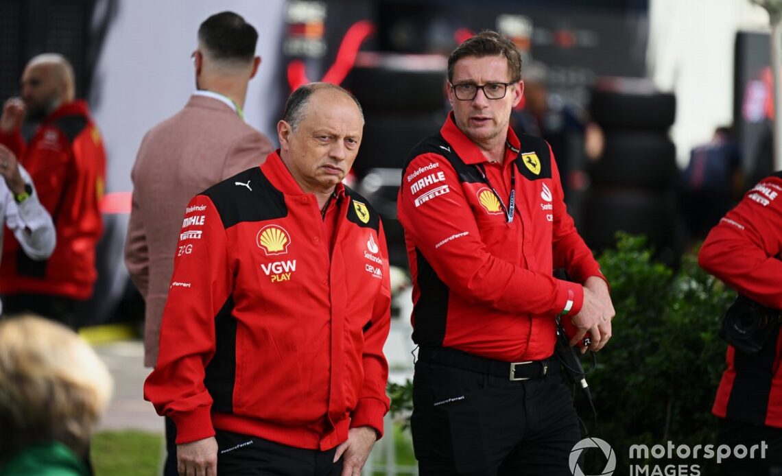 Frederic Vasseur, Team Principal and General Manager, Scuderia Ferrari