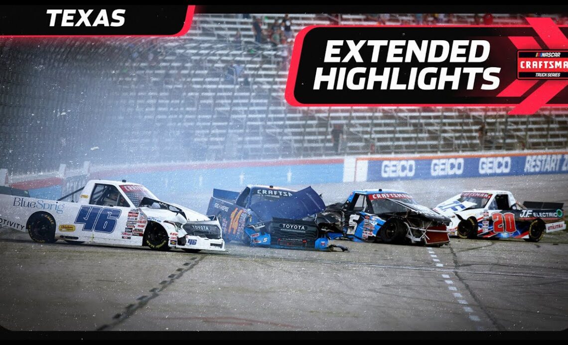 First-time winners and NASCAR Overtime in the ‘Lone Star State' | NCTS Extended Highlights