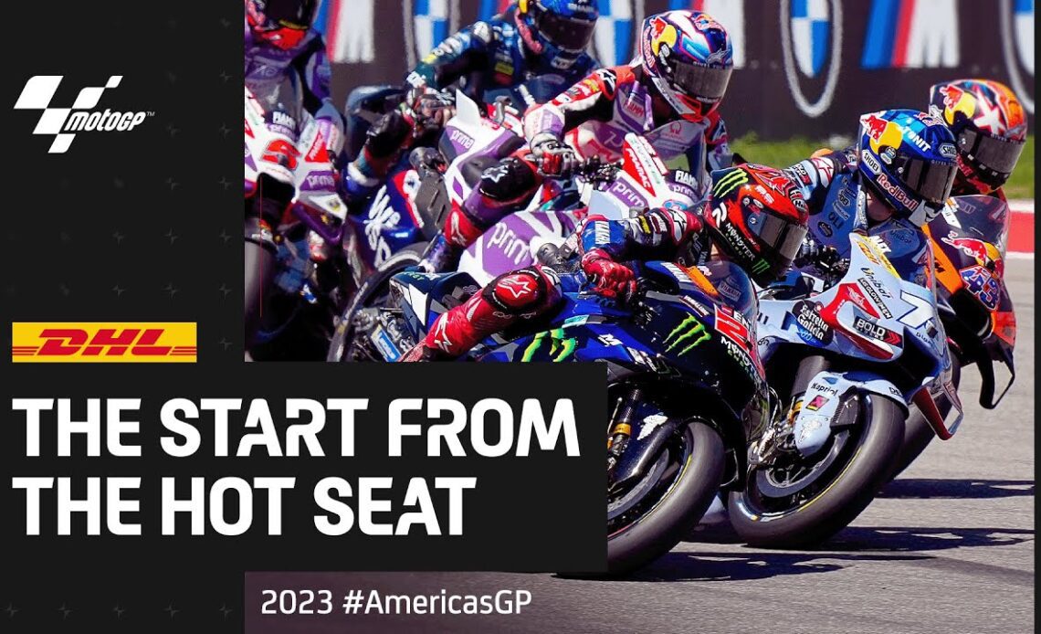 Hot Seat for the horsepower rodeo! 🤠 | 2023 #AmericasGP