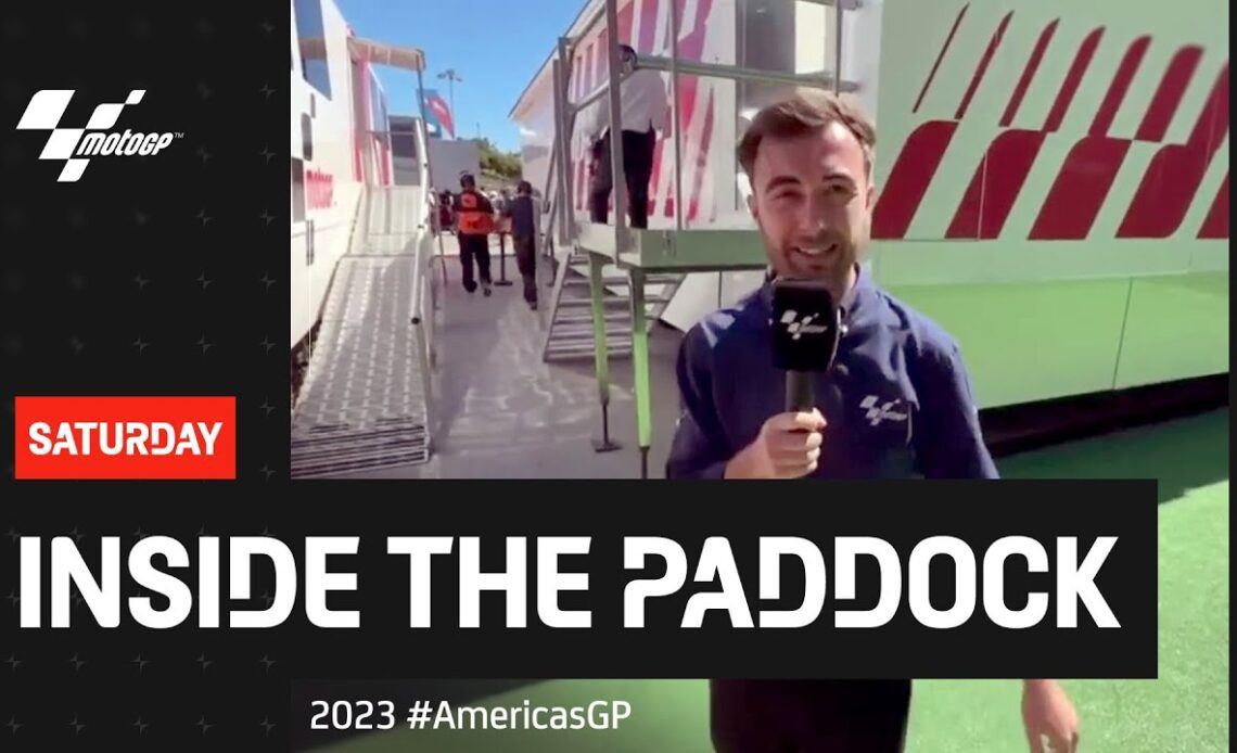 Inside The Paddock | Saturday at the 2023 #AmericasGP 🇺🇸