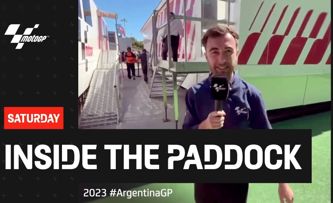 Inside The Paddock | Saturday at the 2023 #ArgentinaGP 🇦🇷