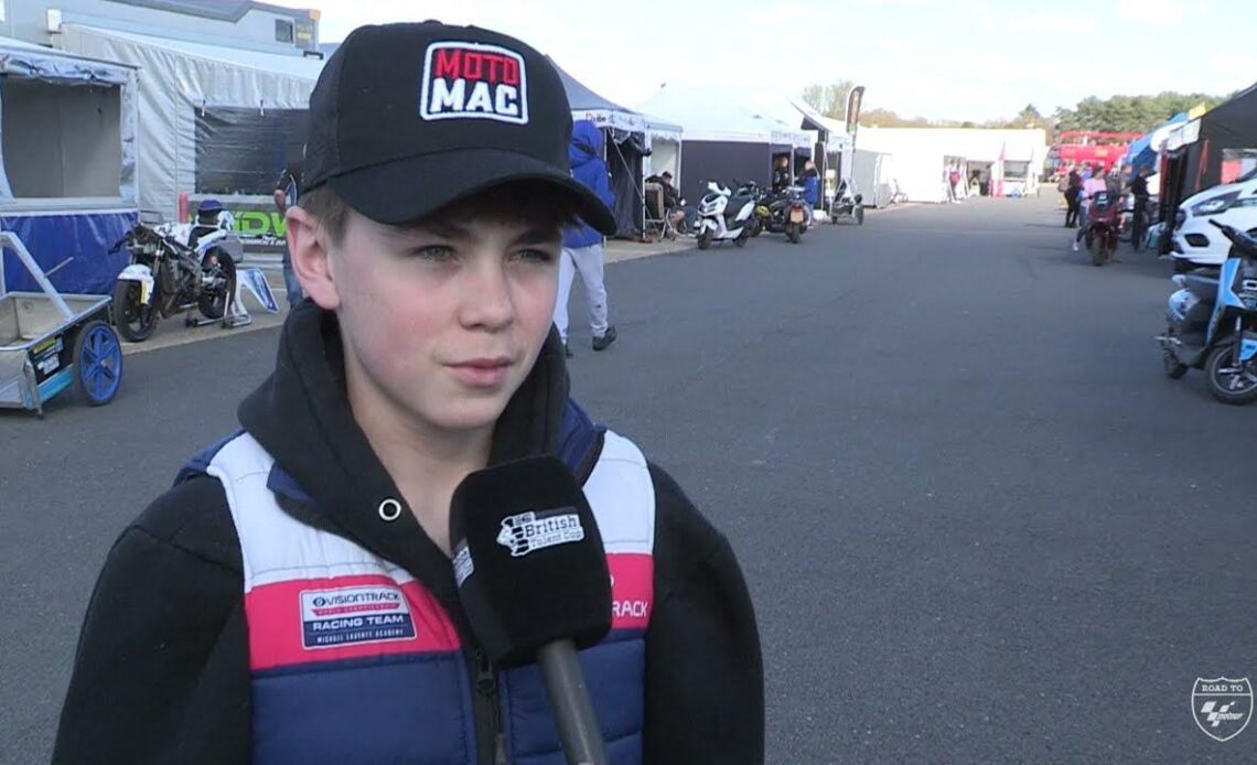 🎤 Interview Top 3 Day 1 | Round 1 Silverstone National | 2023 British Talent Cup