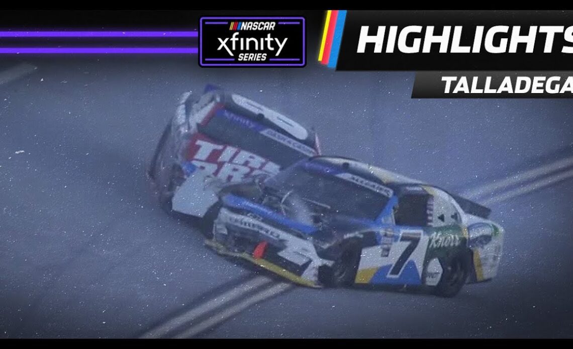 JR Motorsports drivers collected in one wreck at Talladega