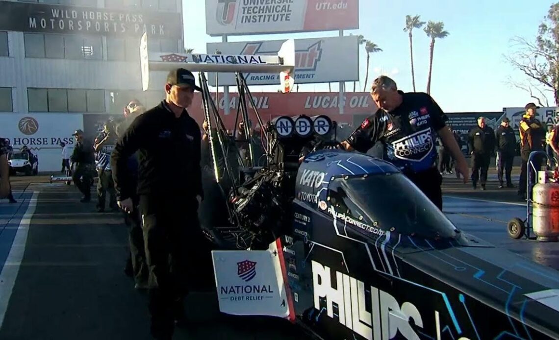 Justin Ashley 3 724 328 06, Shawn Langdon 3 755 327 35, Fuel Leak, Mike Green, Top Fuel Dragster, Qu