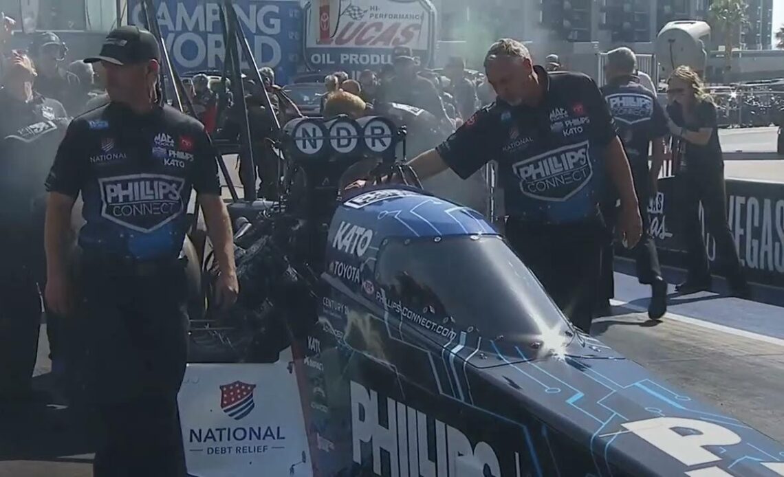 Justin Ashley, Tony Schumacher, Josh Hart, Clay Millican, Mike Green, Top Fuel Dragster, Qualifying