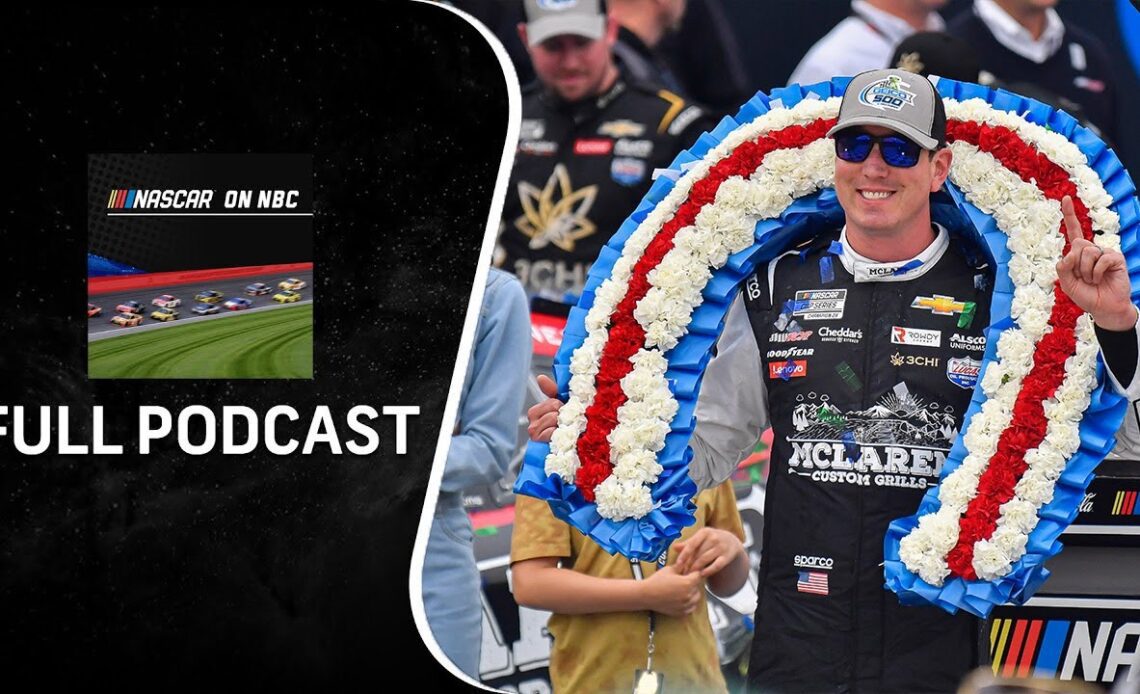 Kyle Busch gets rowdy with NASCAR Cup win at Talladega | NASCAR on NBC Podcast | Motorsports on NBC