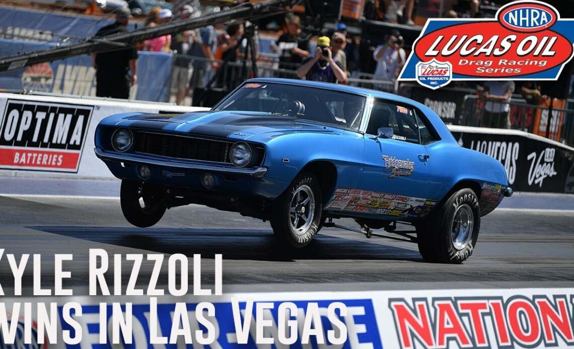 Kyle Rizzoli wins Stock at NHRA Four-Wide Nationals