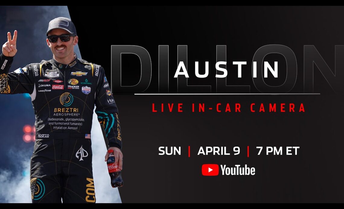 LIVE: Austin Dillon's Bristol Dirt In-Car Camera presented by Breztri
