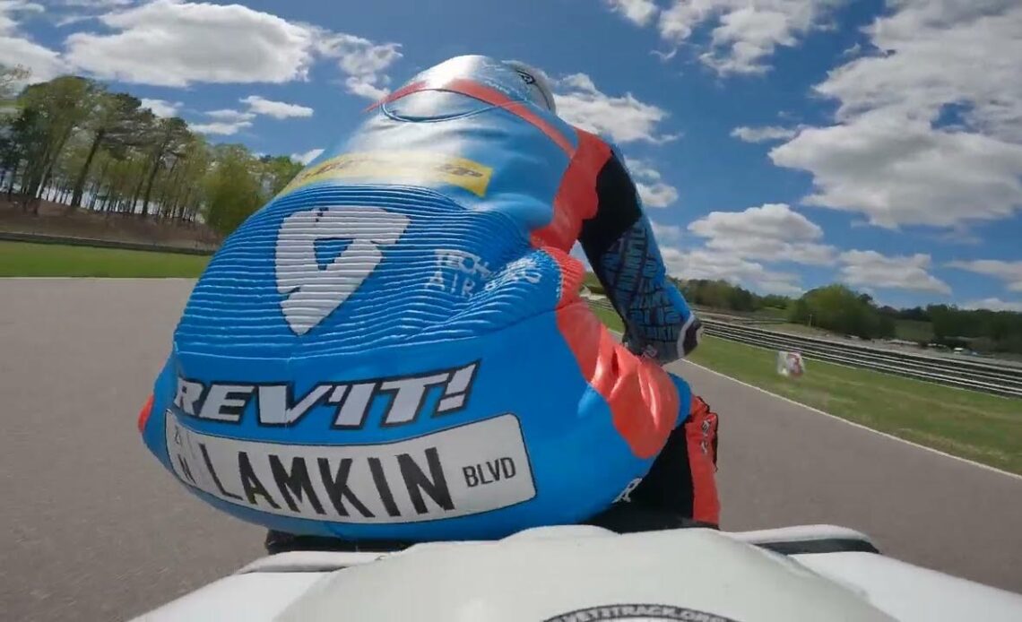 Lamkin Tests His Stock 1000 BMW At Little Tally - GoPro