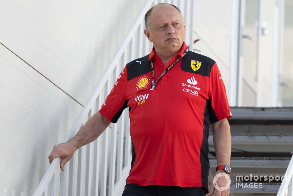 Frederic Vasseur, Team Principal and General Manager, Scuderia Ferrari