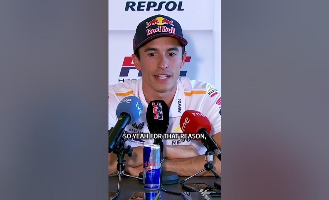Marc Marquez on why he decided to miss the #SpanishGP 🇪🇸 🎙️
