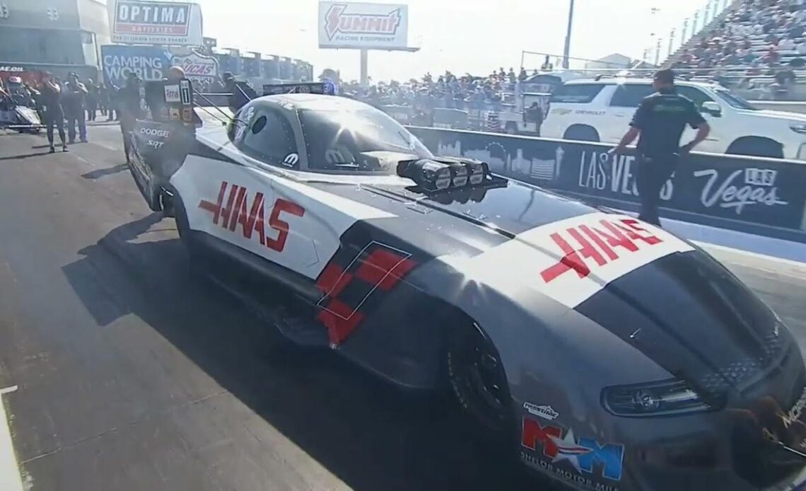 Matt Hagan, Ron Capps, Cruz Pedregon, Robert Hight, Funny Car Qualifying Rnd 2, Four Wide Nationals,