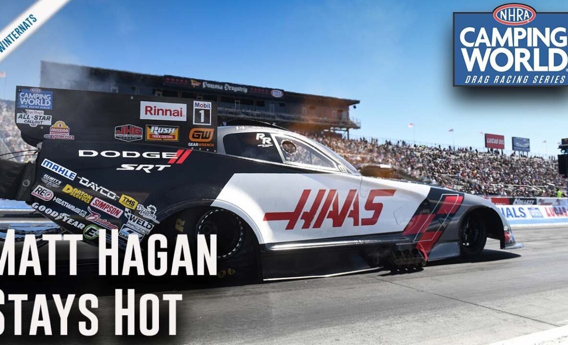 Matt Hagan stays hot with win at Lucas Oil NHRA Winternationals