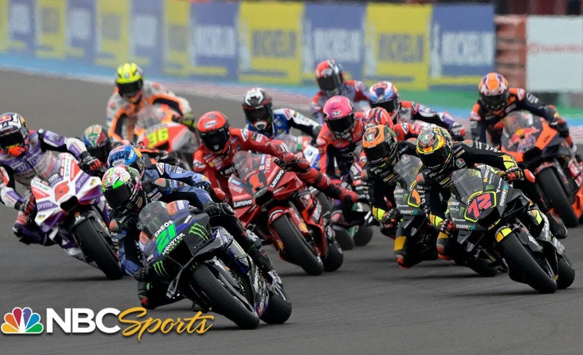 MotoGP: Argentina Grand Prix Sprint | HIGHLIGHTS | 4/1/23 | Motorsports on NBC