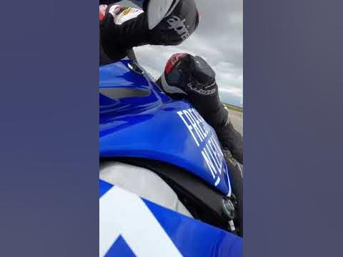 Motorcycle On Board GoPro Jake Gagne Racing A Yamaha YZF-R1 #shorts 🎥: TrackDaz