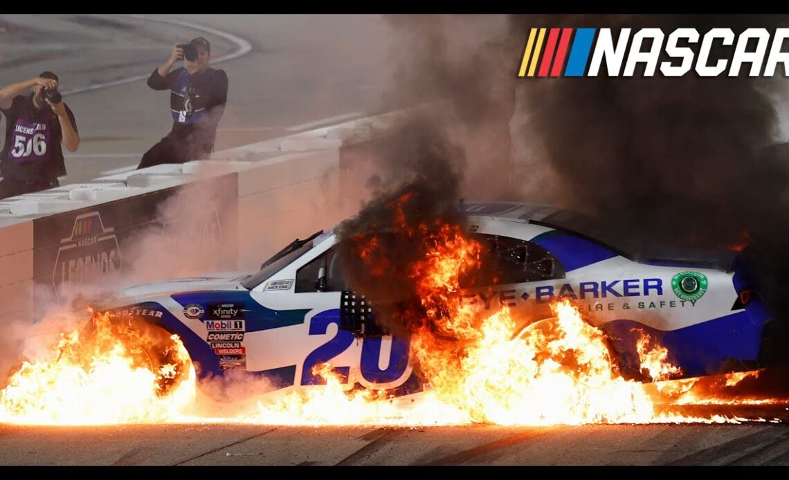NASCAR's Elton Sawyer addresses burnout fires at Martinsville/COTA
