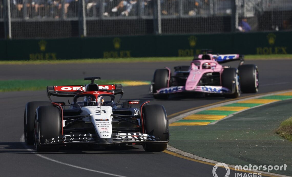 Nyck de Vries, AlphaTauri AT04, Esteban Ocon, Alpine A523