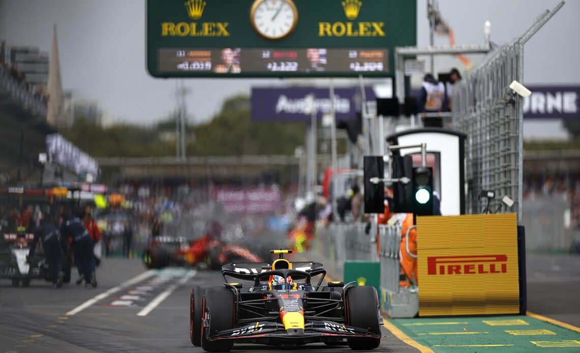 Perez, Bottas to start Australian GP from pitlane