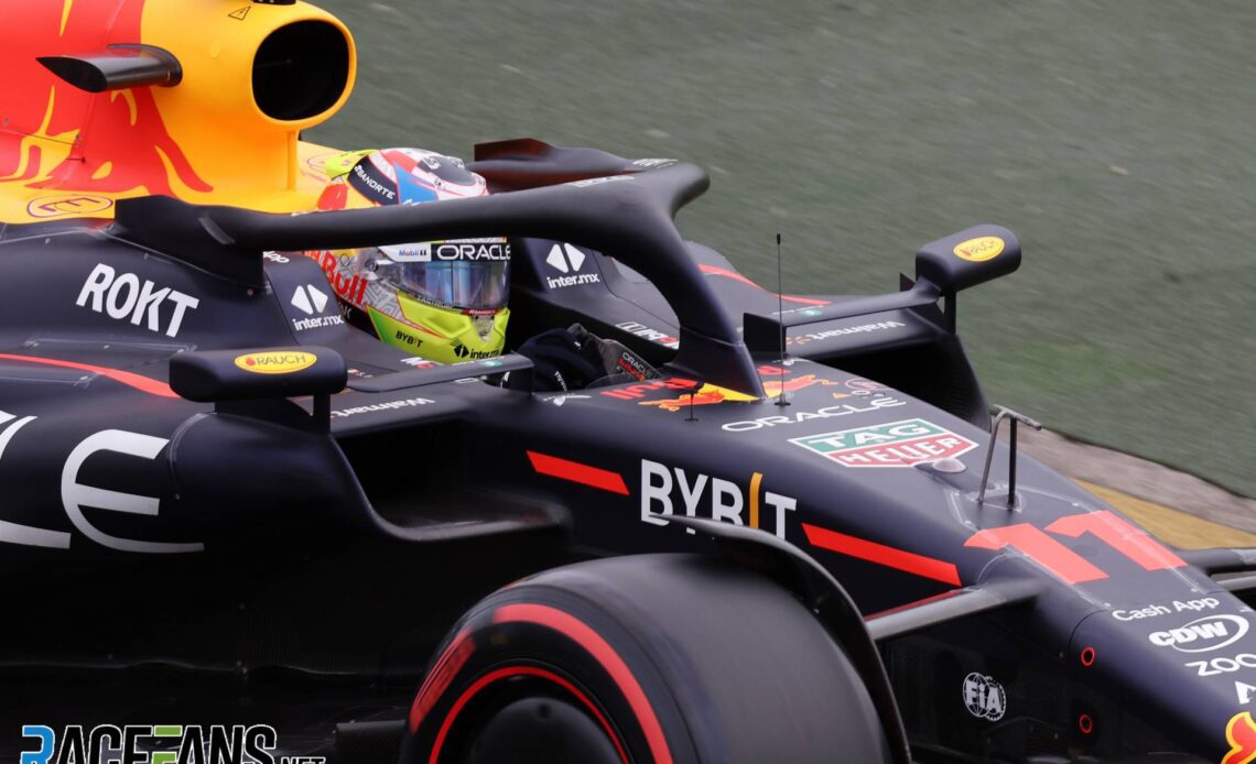 Sergio Perez, Red Bull, Albert Park, 2023