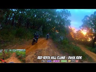 Red Rock Hill Climb Enduro Track - Dusk Ride