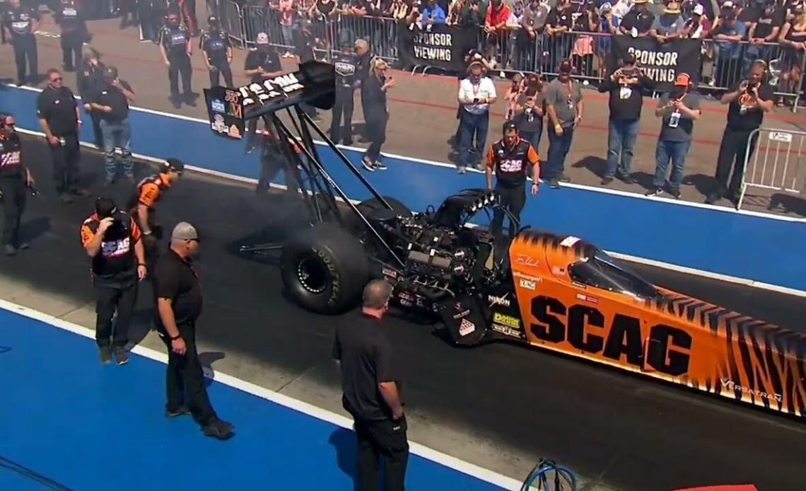 Rob Passey 4 840 209 88, Tony Schumacher 5 077 136 08, Top Fuel Dragster, Qualifying Rnd 2, Arizona