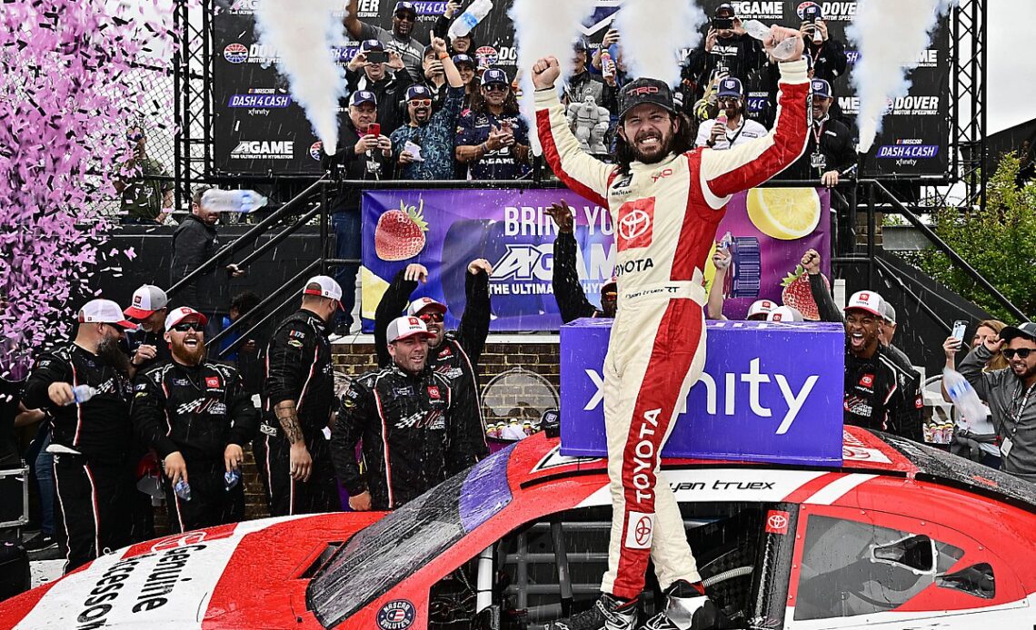 Ryan Truex claims first career Xfinity win at Dover